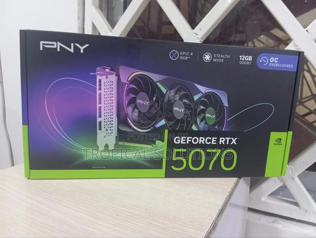 RTX 5070 Pny Geforce Memory Size 12gb Gddr7 Graphics Card - main view