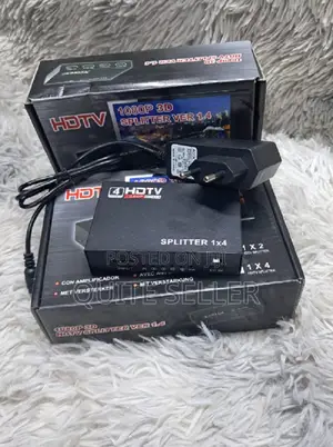 Powerful Hdmi Splitters for Multiple Displays Four-Output Splitter