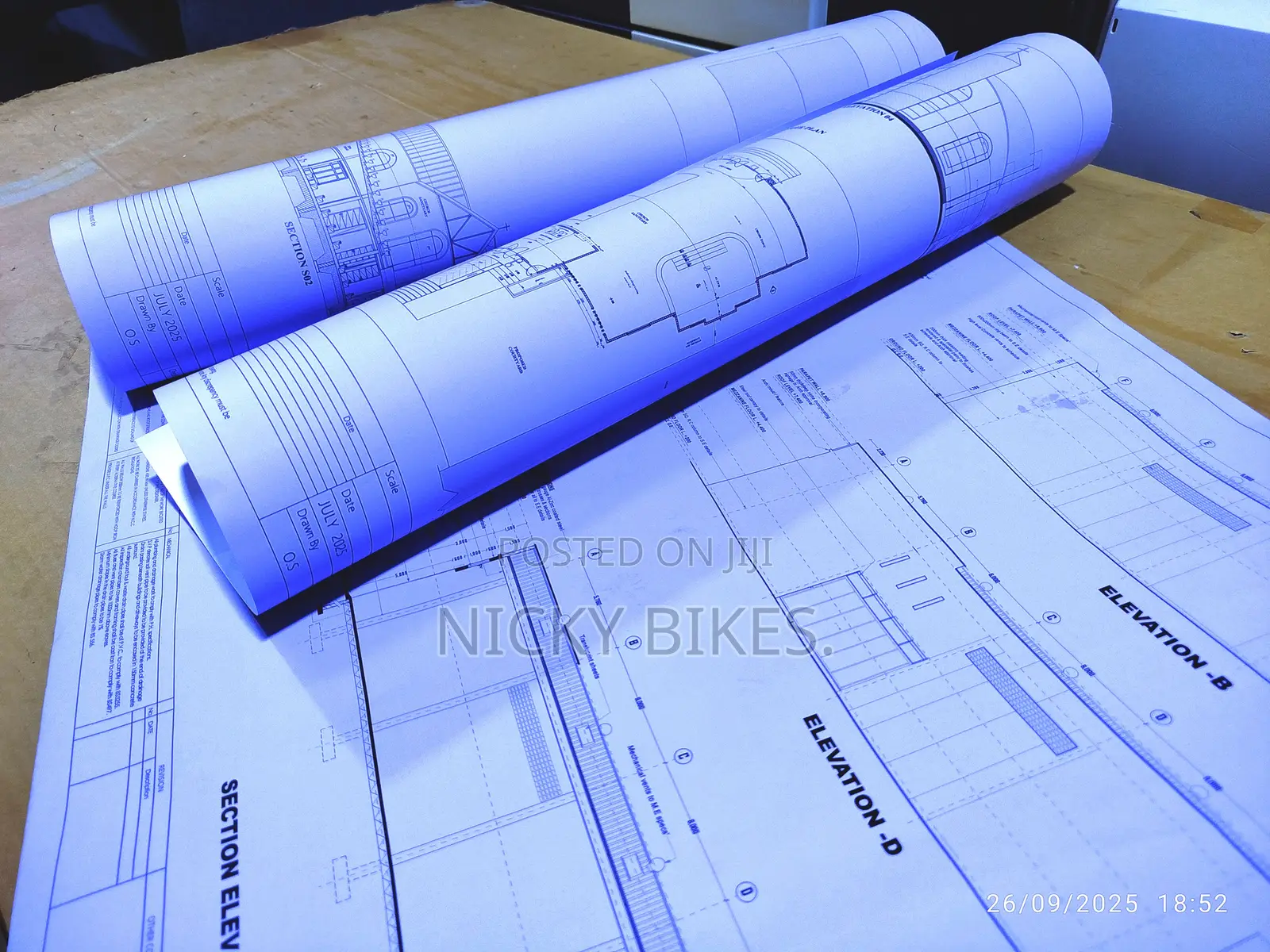 Architectural Blueprint Plan Printing