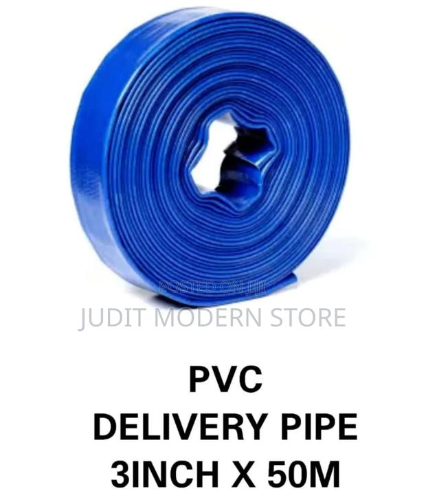 Delivery Pipe 3" by 50m PVC Blue