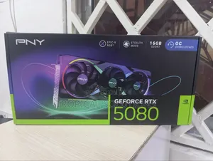 Pny Geforce RTX 5080 RGB Oc Triple Fan 16gb Gddr7 Graphics Card