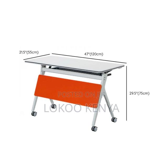 Office Desk : Portable Foldable Workstation Table - thumbnail 2