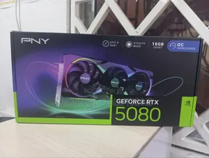 Pny Geforce RTX 5080 Epic - X Oc Triple Fan 16gb Gddr7 Graphics Card