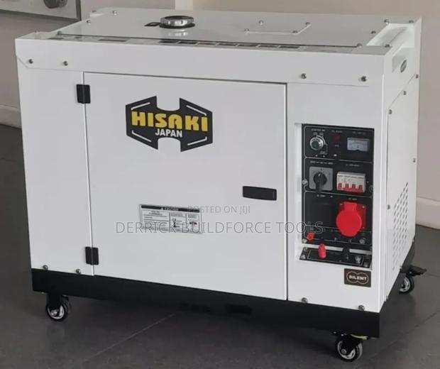 Hisaki Japan 18kva Diesel Silent Double Switch Generator - main view