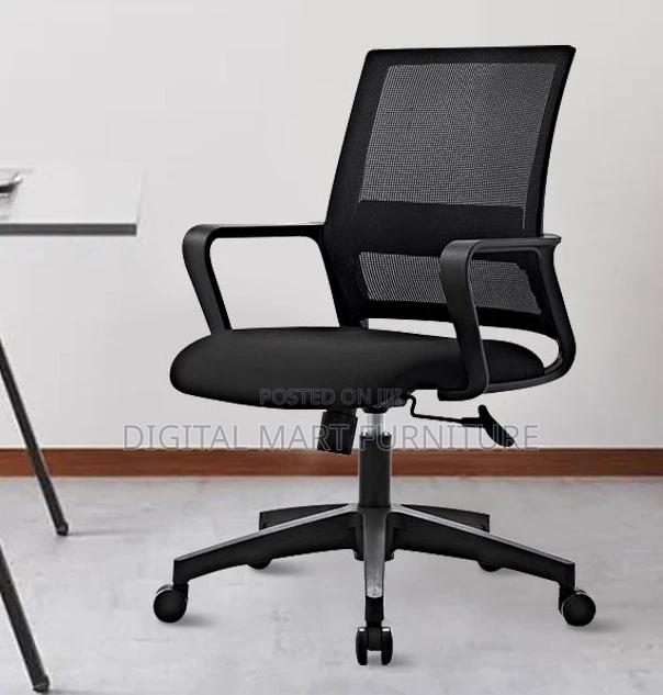 Office Chair: Visitor Mesh With Cushions Office Chair - thumbnail 5