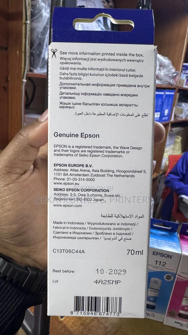 Epson Yellow 112 Original Boxed Ink - thumbnail 5