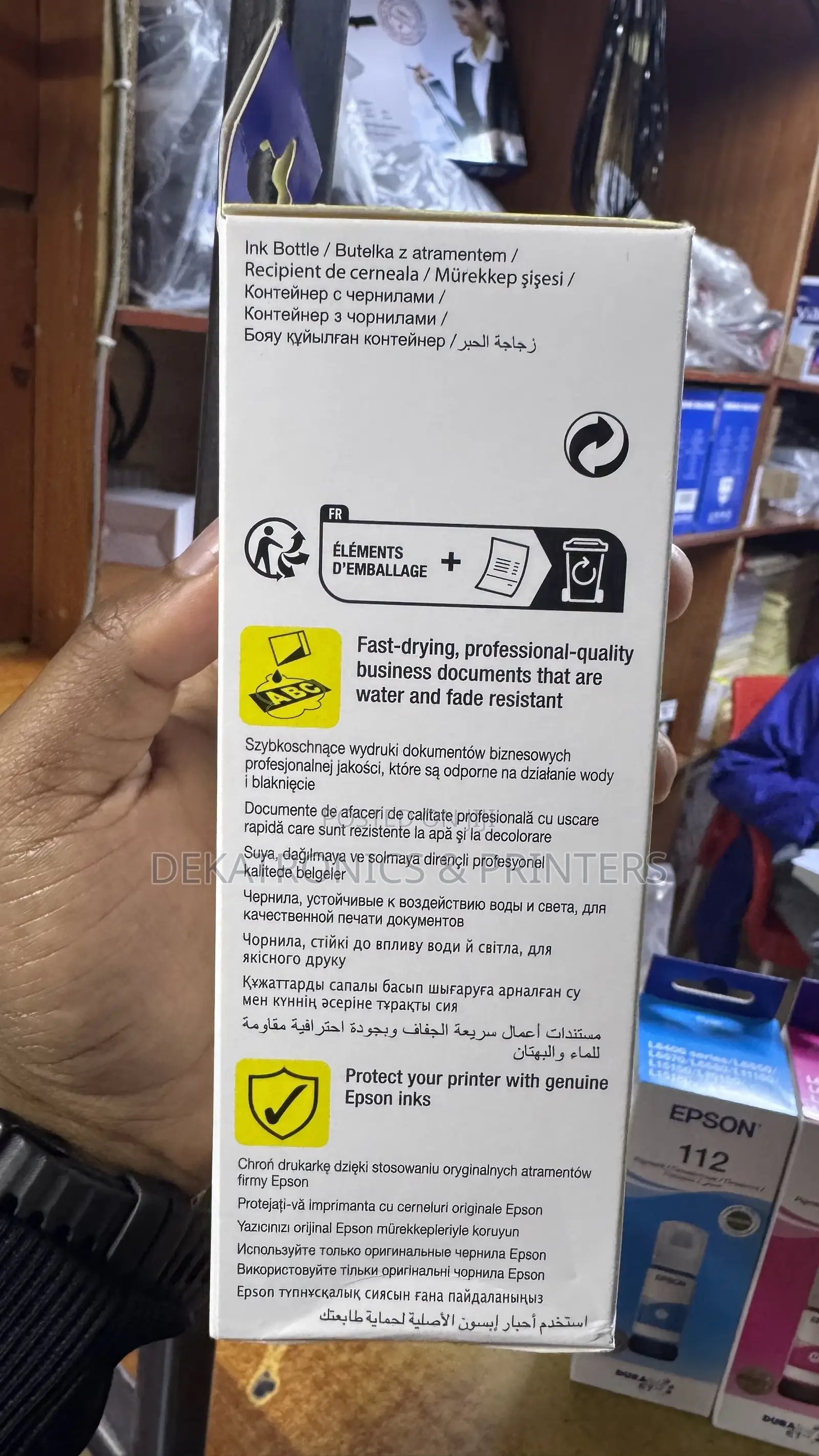 Epson Yellow 112 Original Boxed Ink