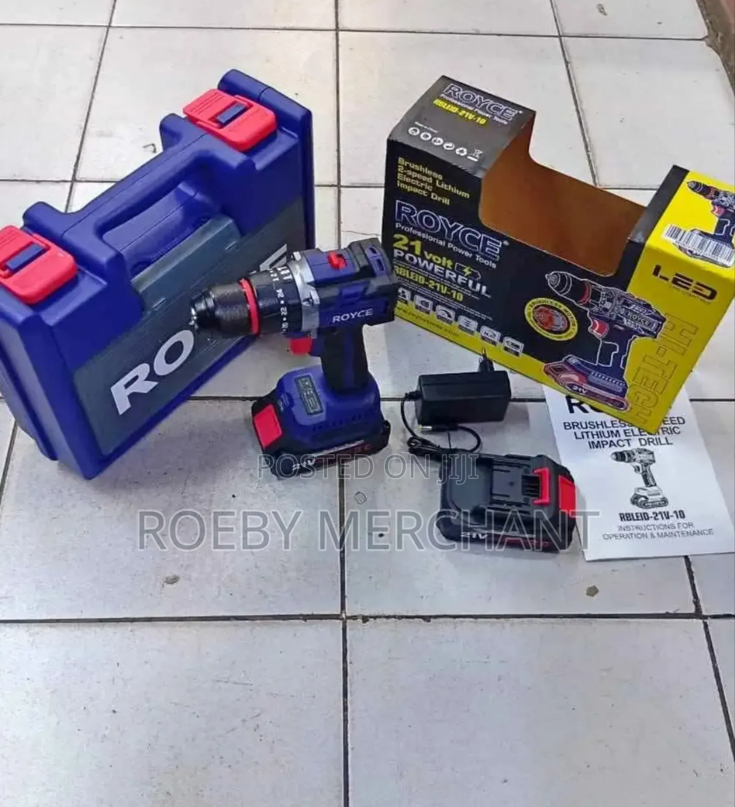 Royce Cordless Drill/Powerful Royce Rechargeable Drill