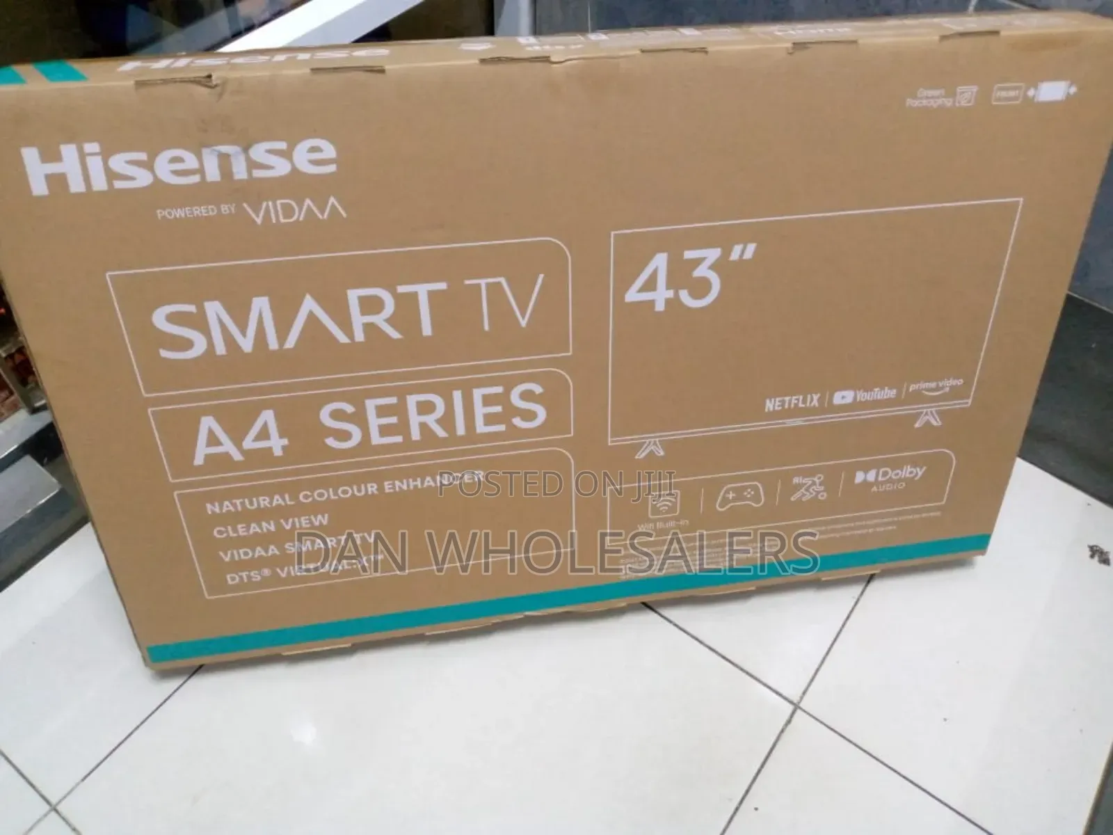 43” Hisense Smart Tv – Perfect for Home Viewing