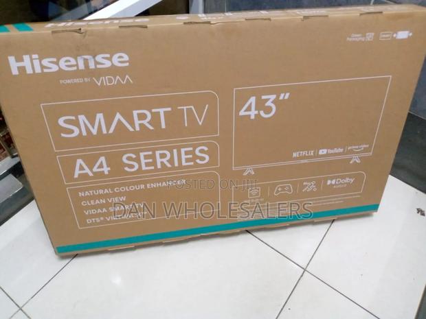 43” Hisense Smart Tv – Perfect for Home Viewing - main view