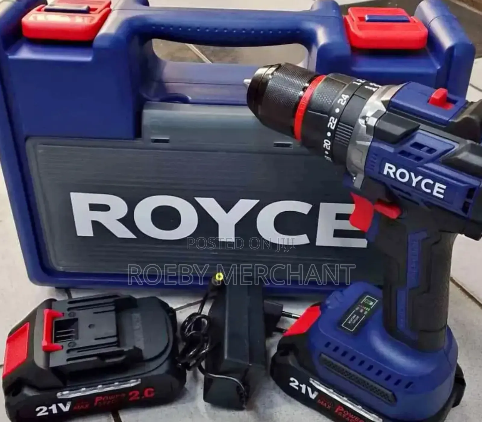 Royce Rechargeable Drill/21v Royce Drill