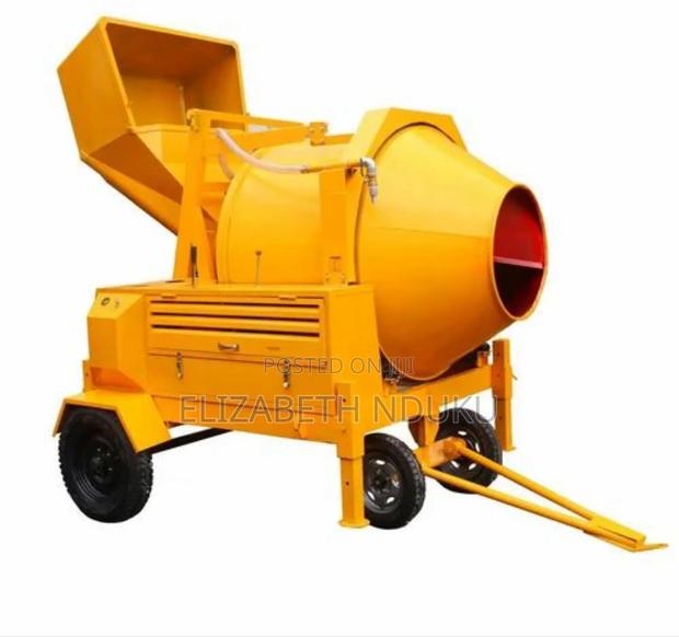 Construction Self-Loading Concrete Mixer - main view