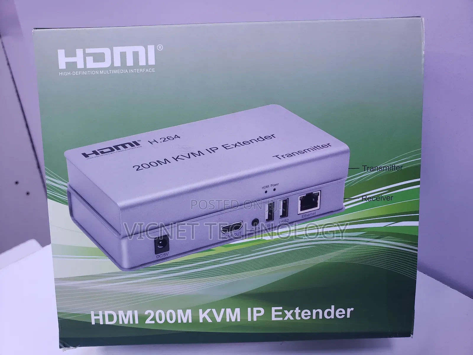 200m Hdmi Extender With Ip and Usb Port Over Rj45