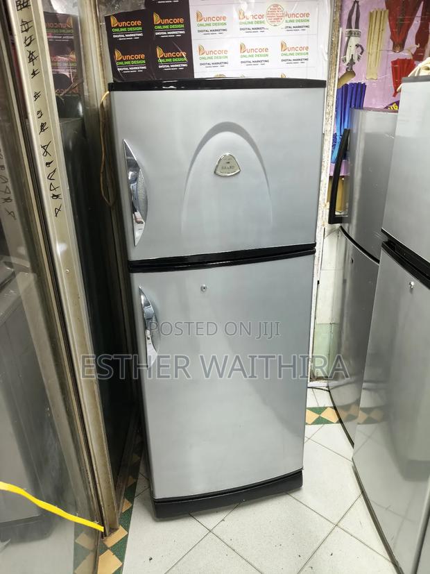 Sanyo Silver Fridge Well Maintained - main view