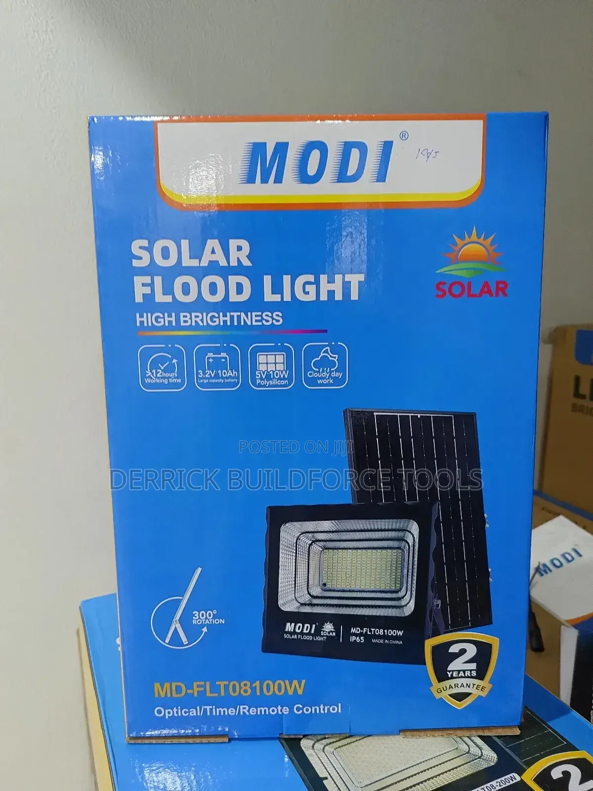 Modi 100w Solar Flood Light