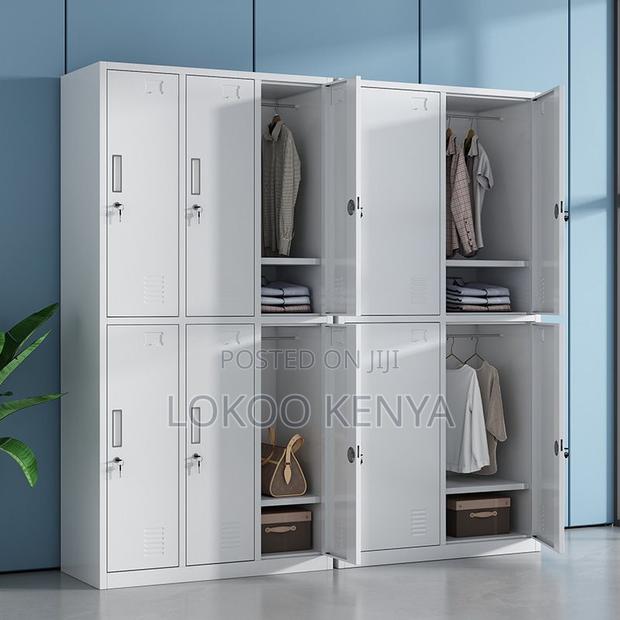 Office Cabinet : 6-Compartment Staff Locker Cabinet - thumbnail 6
