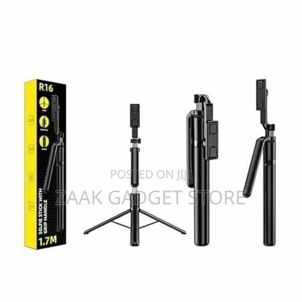 R16 Selfie Stick With Tripod Stand 360°Bluetooth Mobile-R16 - main view