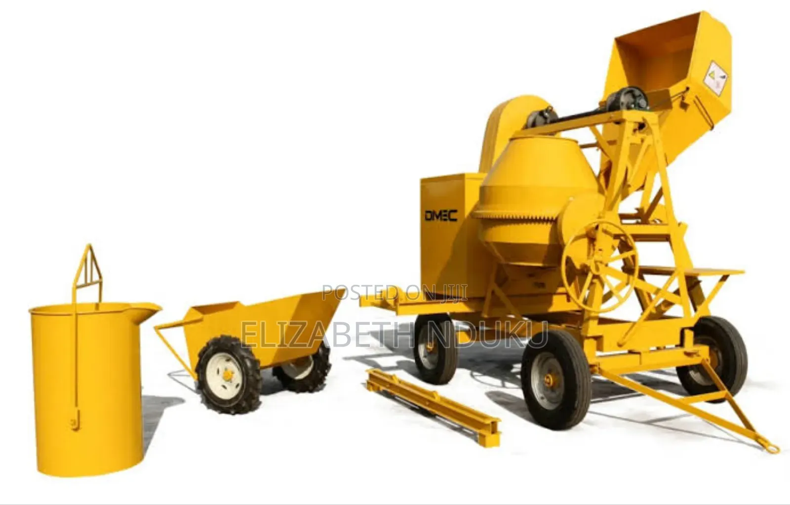 Self-Loading Concrete Mixer ( Fuel)