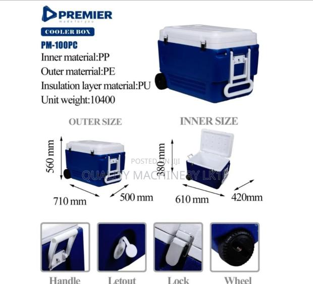 Biggest of All 100l Premier Cooler Box