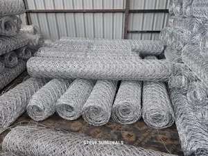 Galvanised Tripple Twist Chainlink Wire Mesh