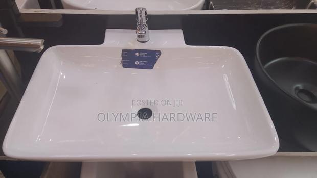 Counter Top Basin (White) Square