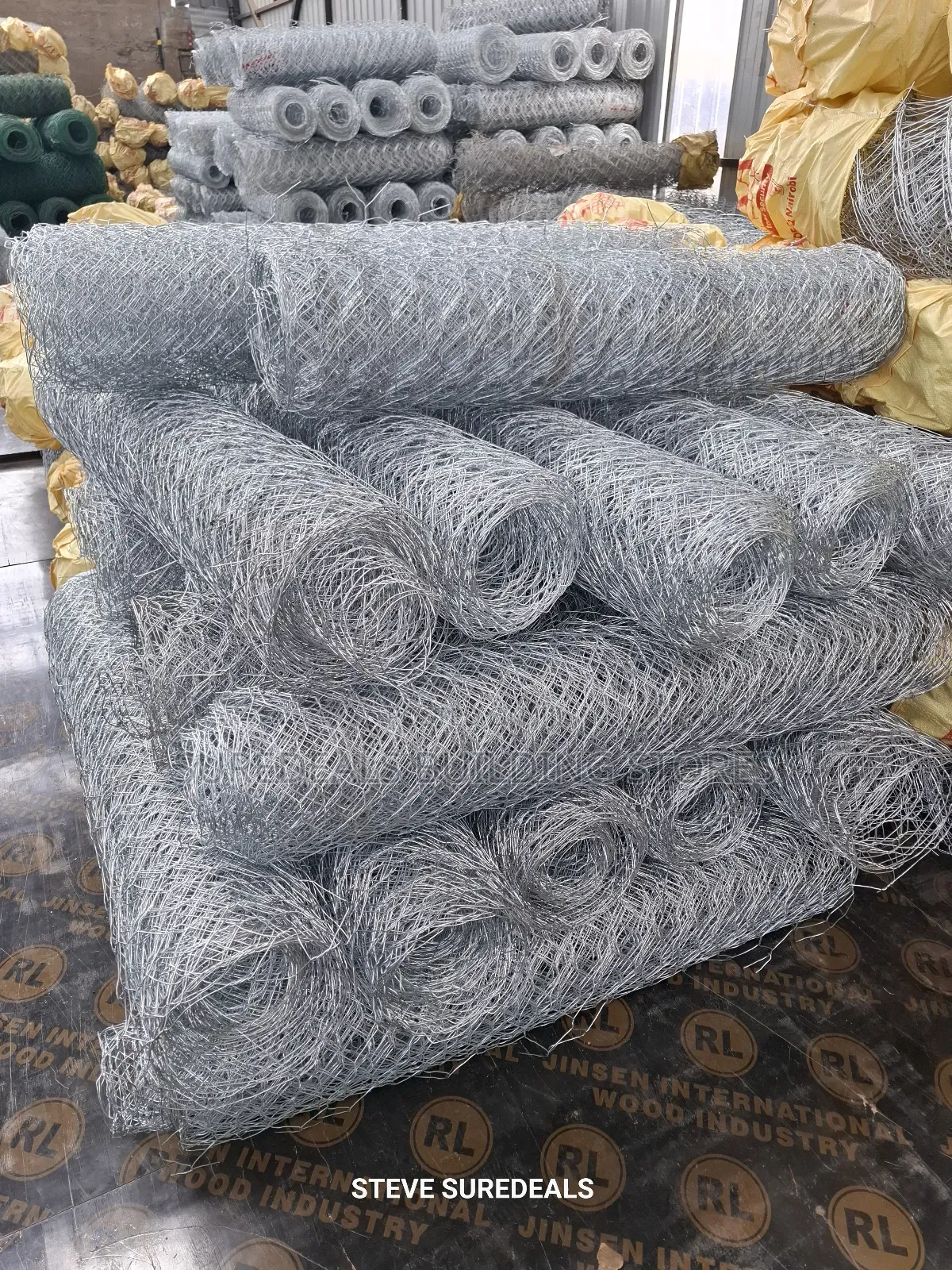 Tripple Twisted Galvanised Chainlink Wire Mesh