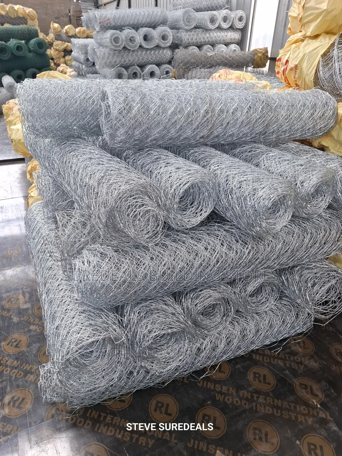Tripple Twisted Galvanised Chainlink Wire Mesh