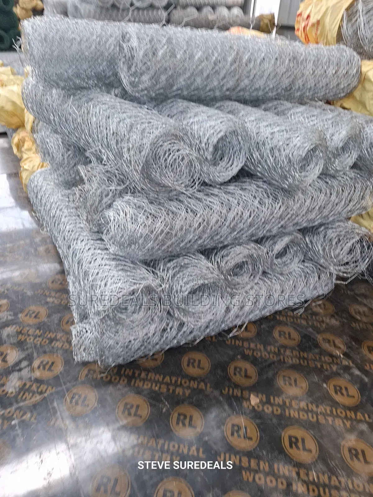 Tripple Twisted Galvanised Chainlink Wire Mesh