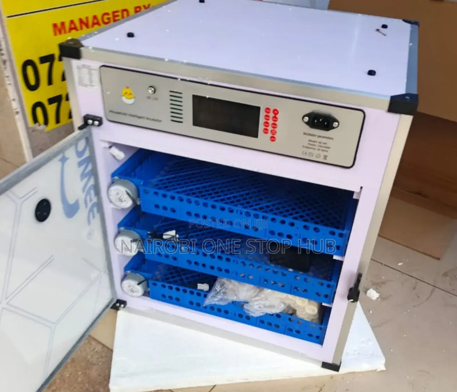 204 Eggs Digital Automatic Incubator