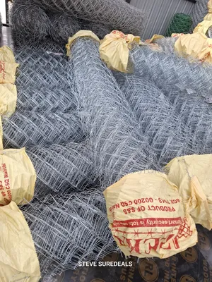 Heavy Duty Galvanised Chainlink Wire Mesh