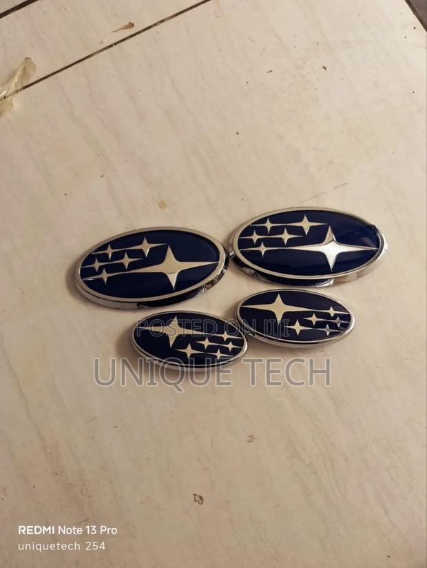 Subaru Car Emblem/ Logo Badge Grill and Boot 14cm 10cm