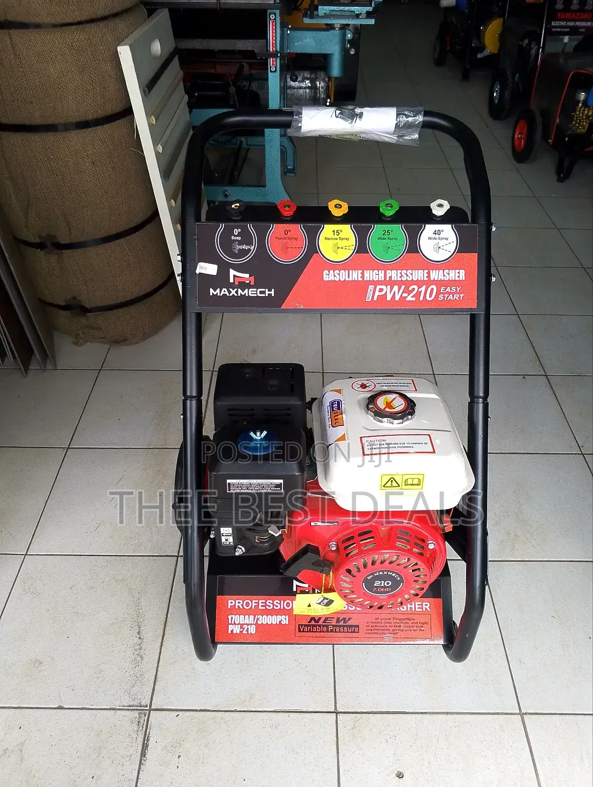 Maxmech Pw-210 High Pressure Washer ( 7.0 Hp)
