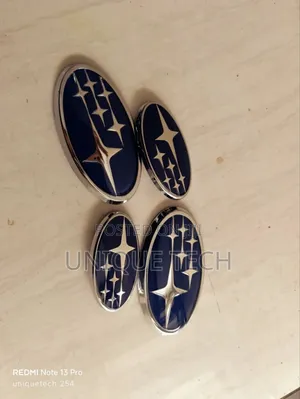 Subaru Logo Badge /Emblem Grill/Boot Universal Fit 10cm 14cm