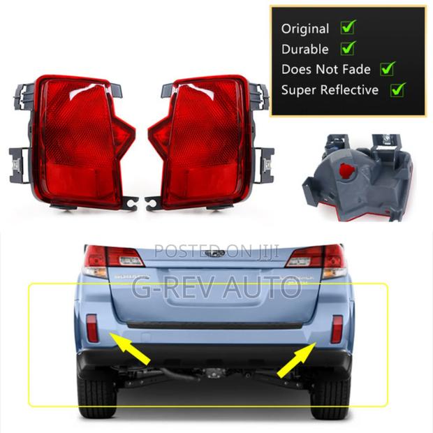Subaru Outback Br9 2010-2014 Rear Bumper Reflectors