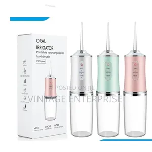 4 Nozzles Oral Irrigator Portable Dental Water Flosser