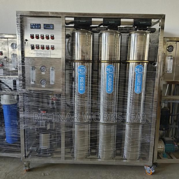 Large-Scale Reverse Osmosis Plant - 500 Liters Per Hour