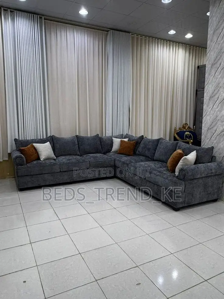 Upscaled 7 Seater L Sofa Set