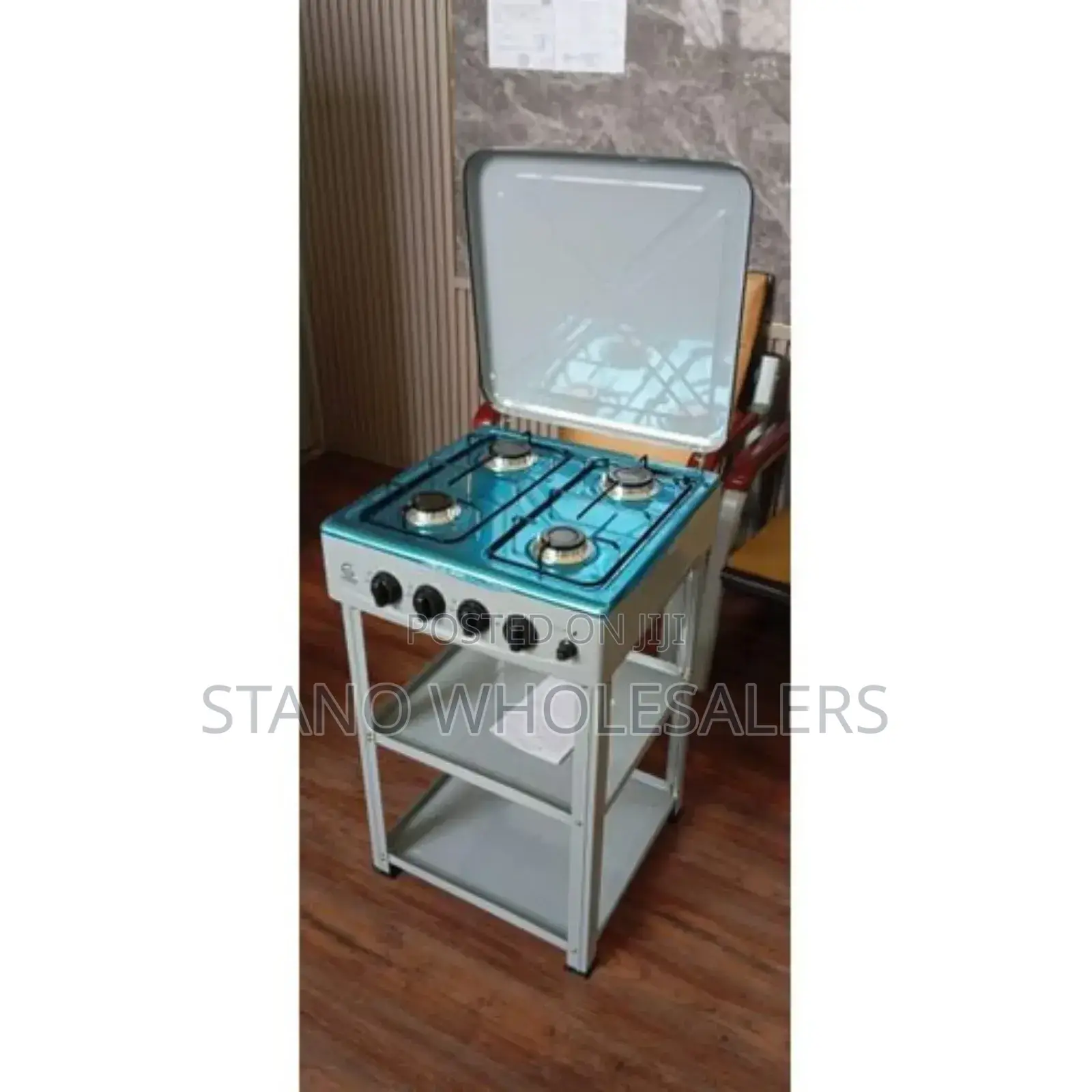 Eurochef 4 Burner With Shelves