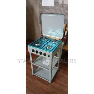 Eurochef 4 Burner With Shelves