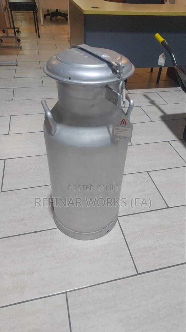 Aluminum Milk Cans With Lock - 50ltrs - thumbnail 2