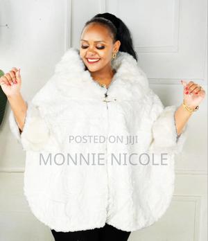 White Quality Poncho - thumbnail 2