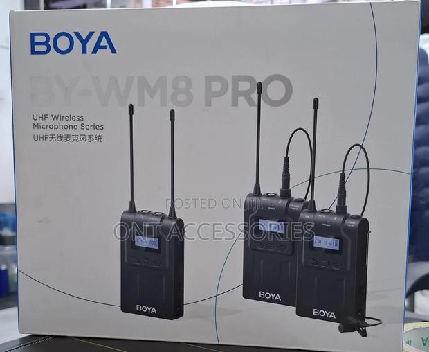 Boya by-Whm8 Pro- Uhf Wireless Microphone