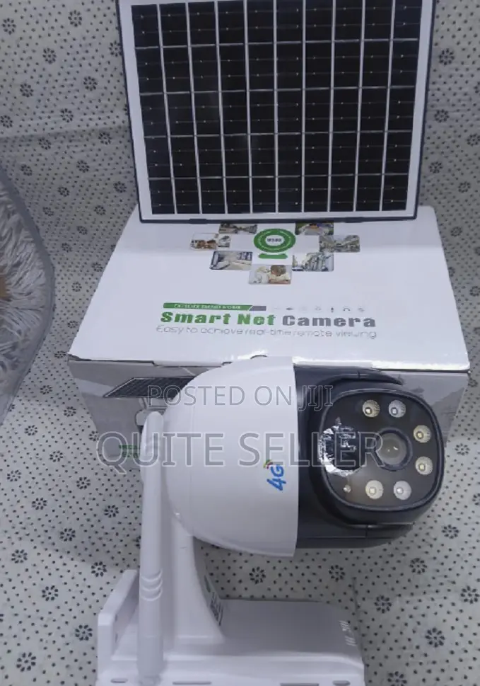 4g V380 Single Lens 4mp Solar PTZ Camera - Real-Time Remote Viewing