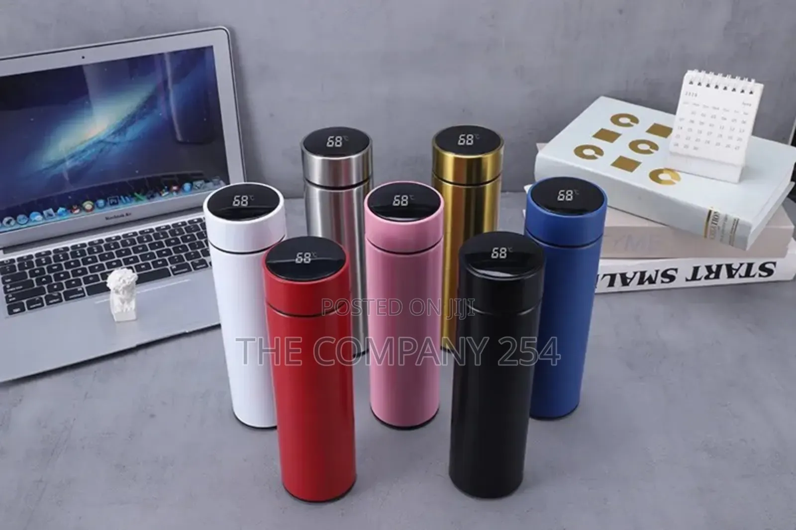 Water Bottles Thermos Stainless Steel Intelligent Vacuum Flasks