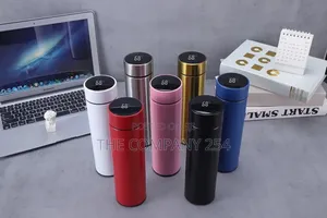 Water Bottles Thermos Stainless Steel Intelligent Vacuum Flasks