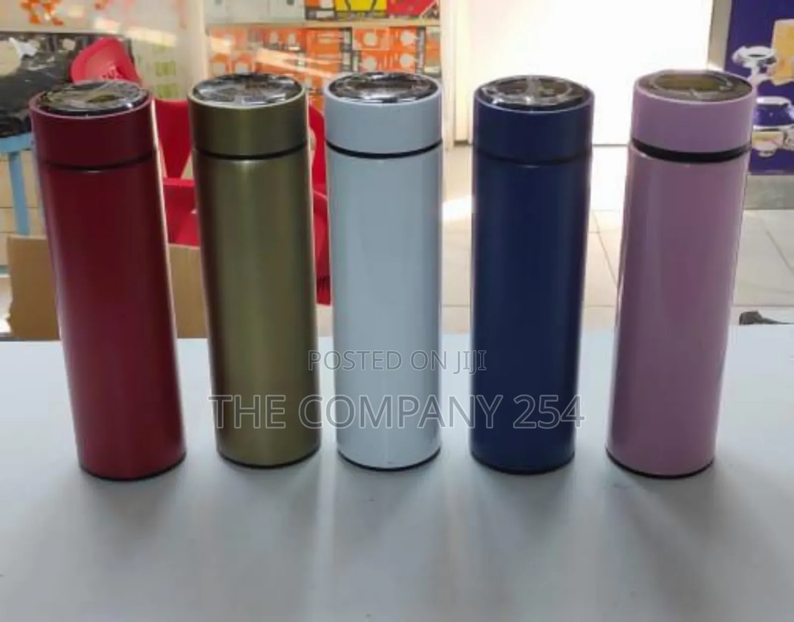 Water Bottles Thermos Stainless Steel Intelligent Vacuum Flasks
