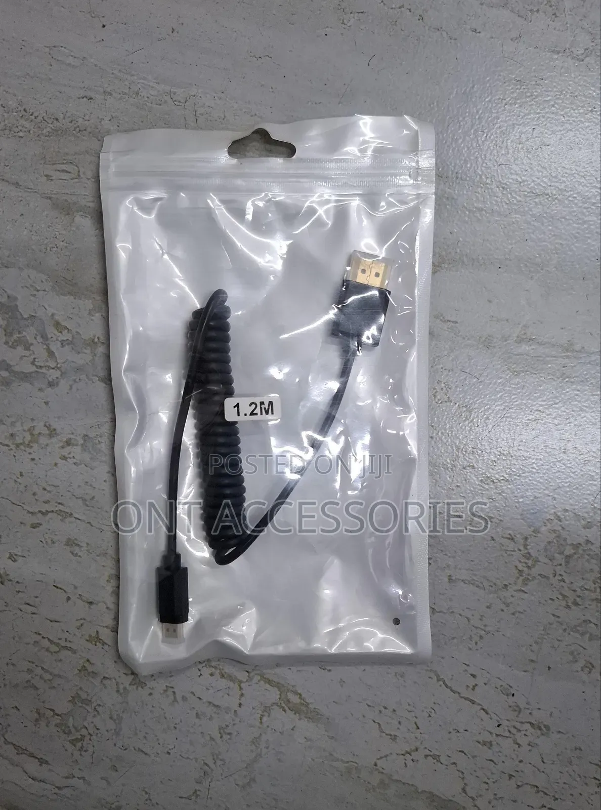 Micro Hdmi 1.2m Coiled Adapter