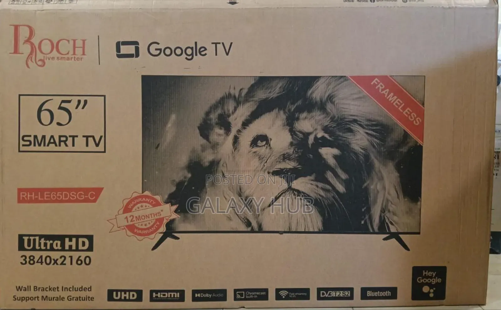 Roch 65 Inch Smart Google Led Tv