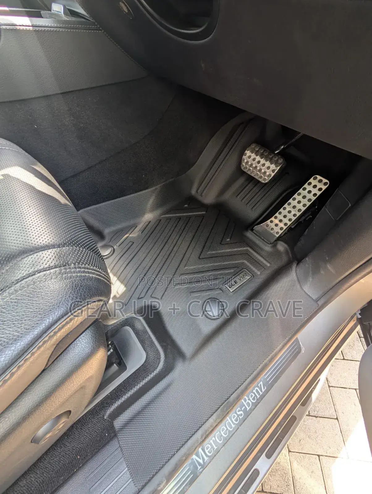 Mercedes Benz Gle Tpe All Wether Floor Mats