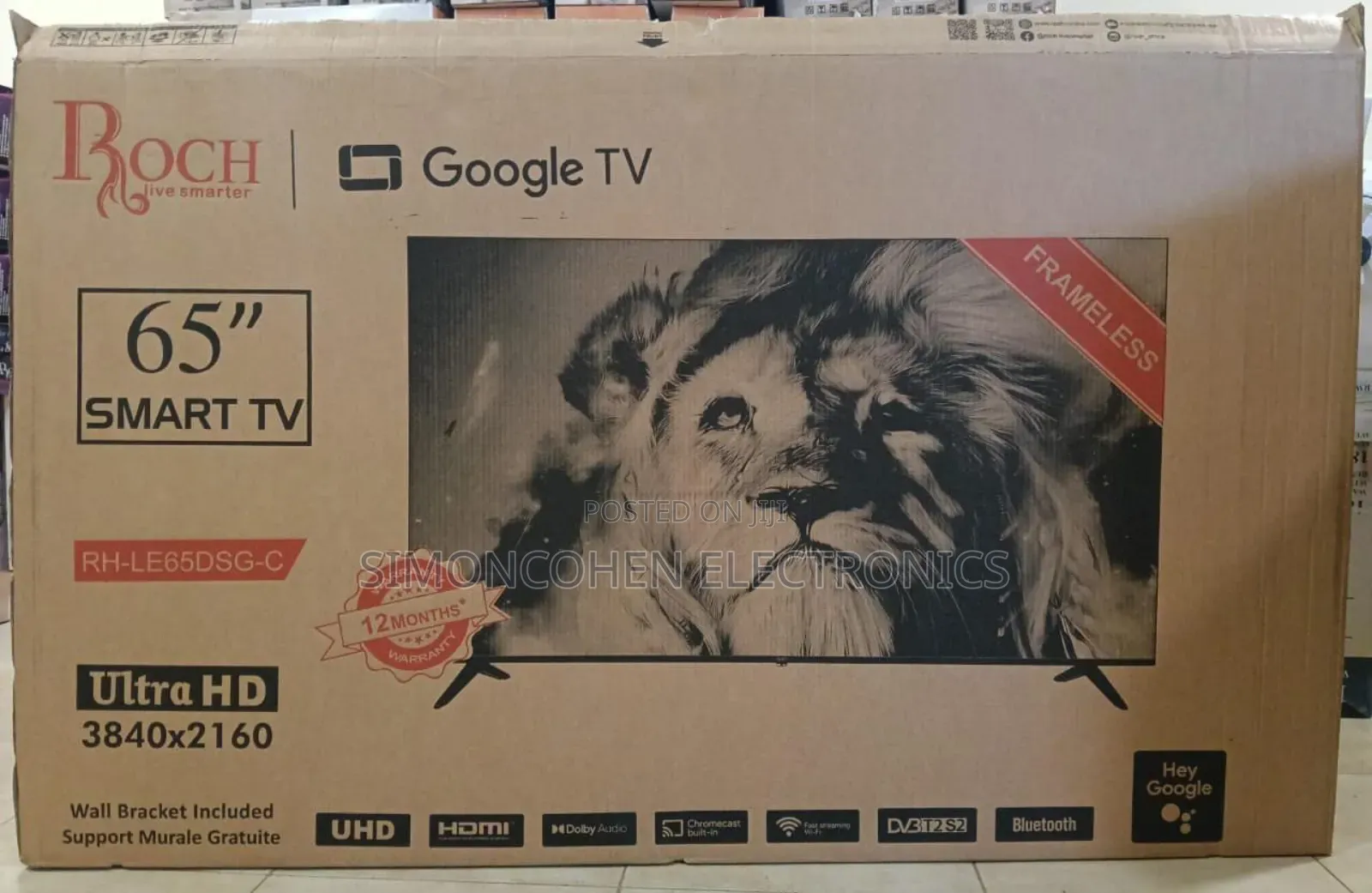 Roch 65 Inch Smart Google Tv